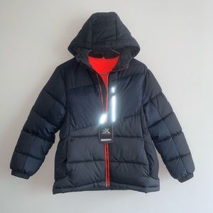 Boys Puffer Jacket, Lightweight Quilted.
